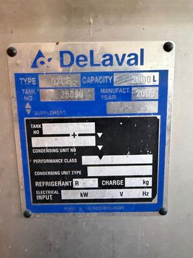 Alfa Laval Kühltank KT2000 Alfa m. Reinigung