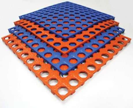 BouMatic Xpress Matten 50x50 cm NEU Blau