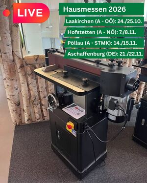 Kantenschleifm. Holzprofi Maker M1-KS2260 Vorfüh