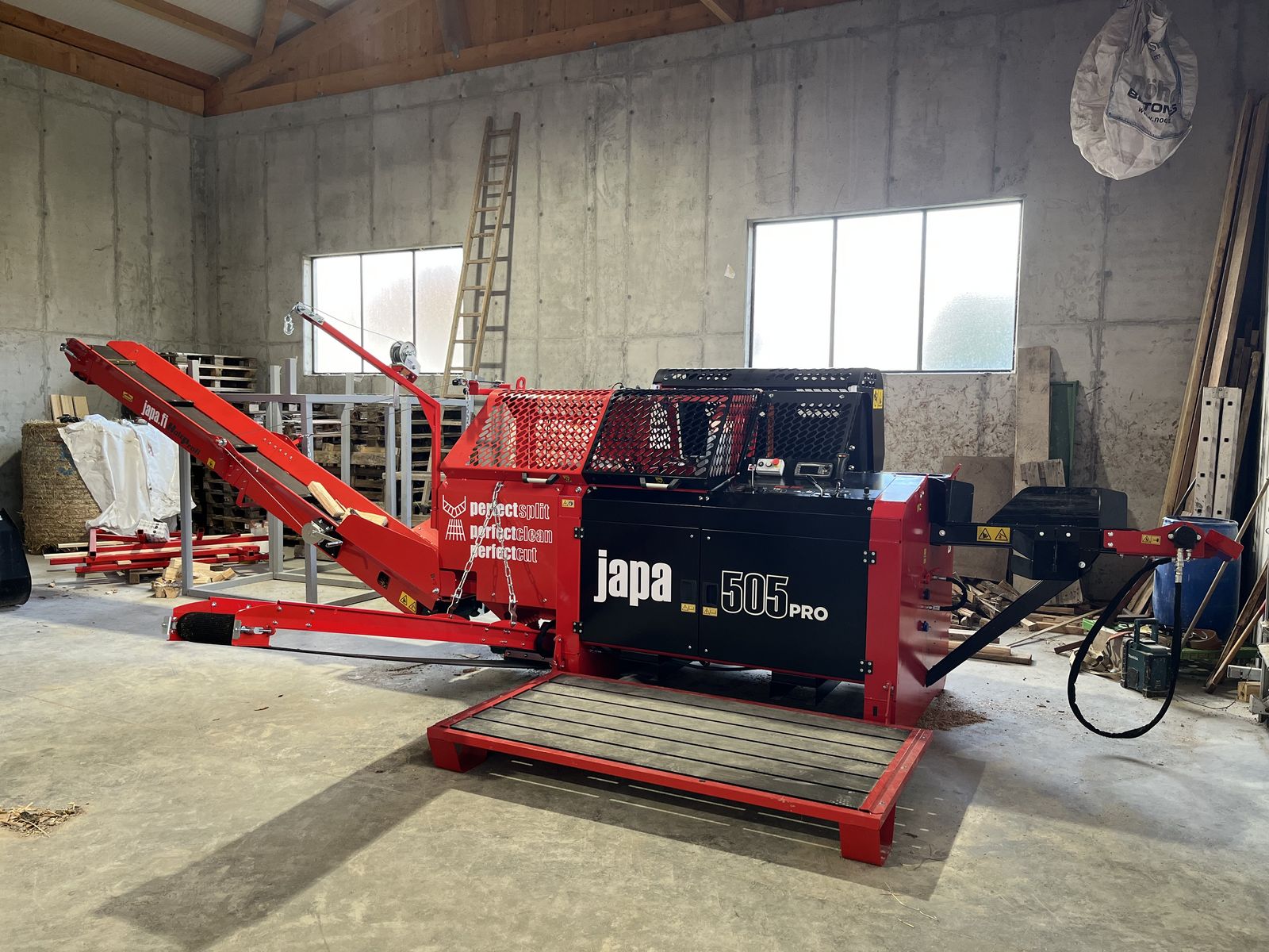 Vorführ JAPA Sägespaltautomat 505 PRO Zapfw + El 2