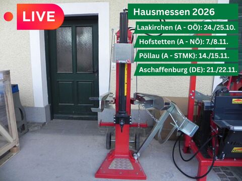 Vorführer Holzspalter Hauslhof BR14ZW