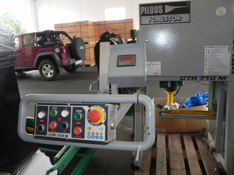 Mobiles Sägewerk Pilous CTR710M gebraucht 3