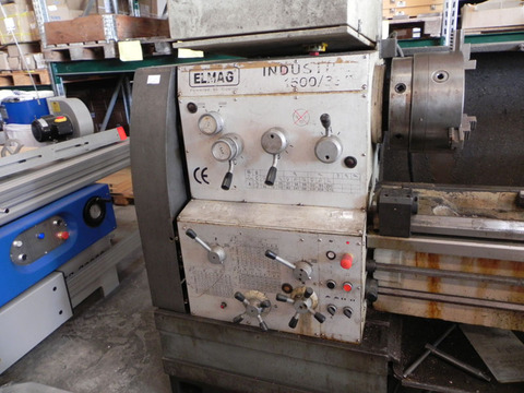 Metalldrehbank Elmag gebraucht 2
