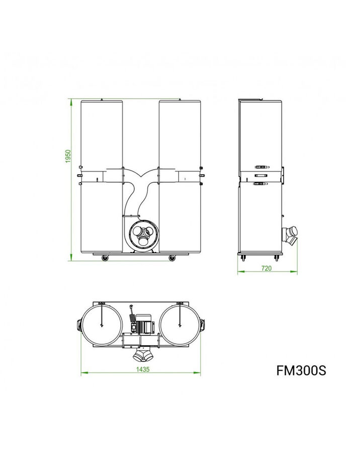 Hans Schreiner Absauggerät Hans Schreiner FM300S-2PF, Vorführer 3