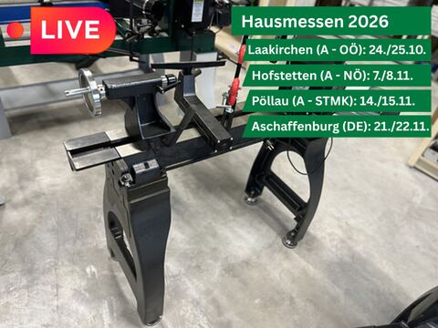 Vorführ Holzdrechselbank Holzprofi Maker DB1624F