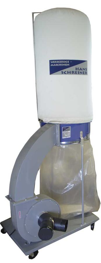 Hans Schreiner Ausstellungsmaschine Hans Schreiner Absaugung 1