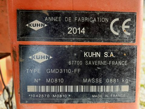Kuhn GMD 3110 Lift-Control