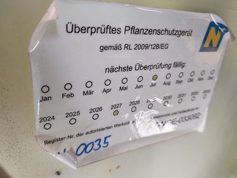 Osella ANHÄNGE-SPRÜHGERÄTE mit Sthendem Gebläse 1000 l
