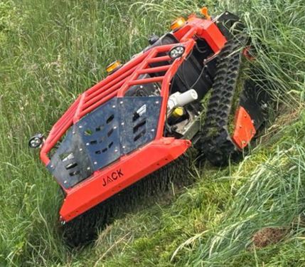 Jack Mulcher Roboter-Hangmäher Mähraupe 27PS
