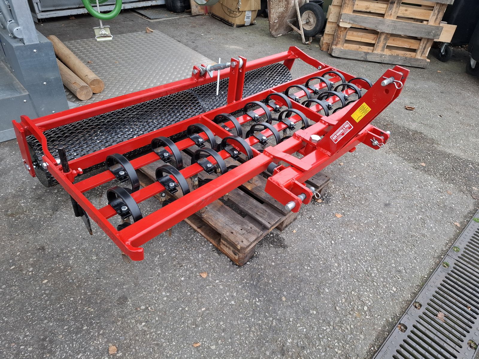 Reitplatzplaner 2m mit Käfigwalze 2