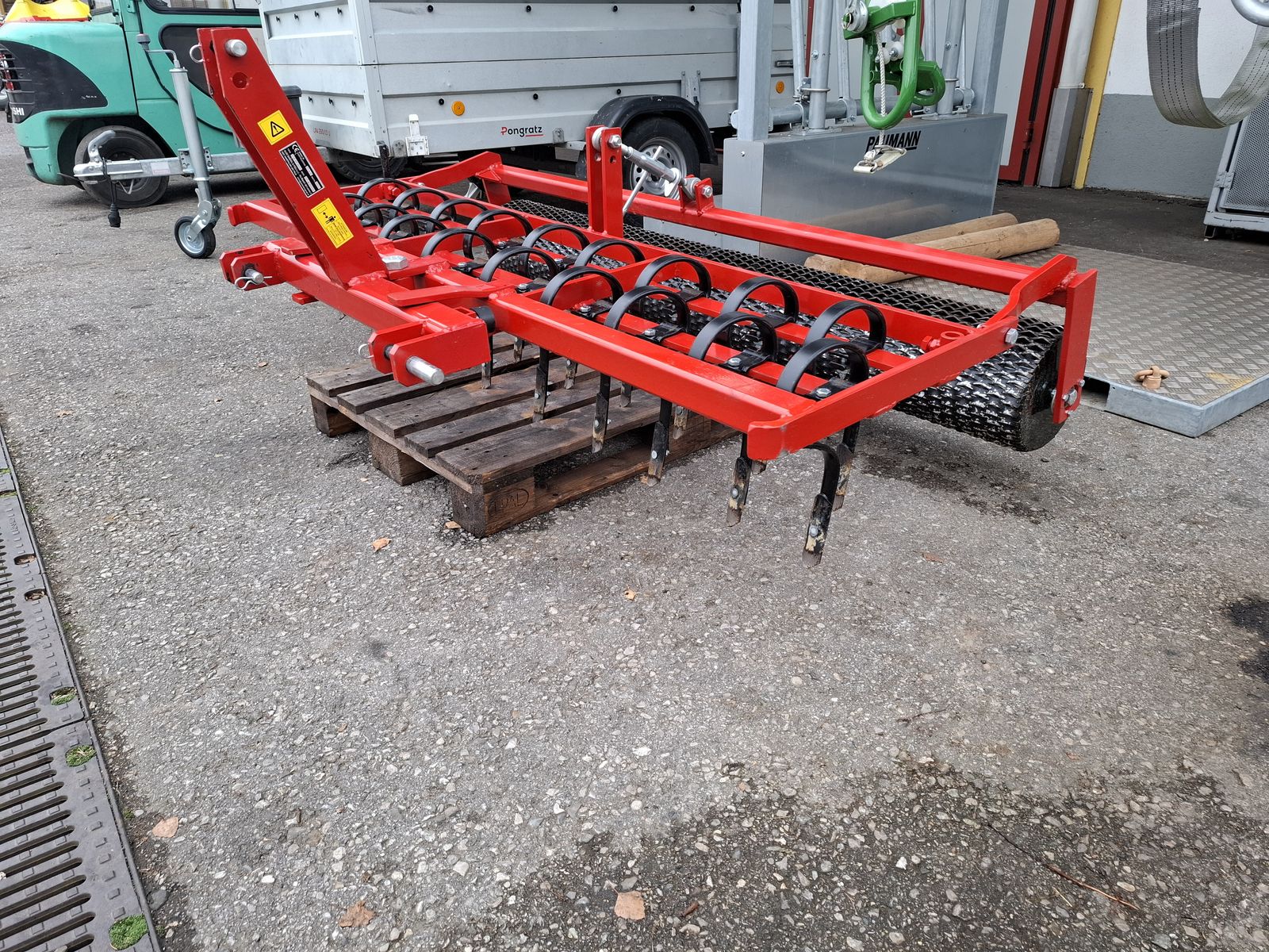 Reitplatzplaner 2m mit Käfigwalze 3