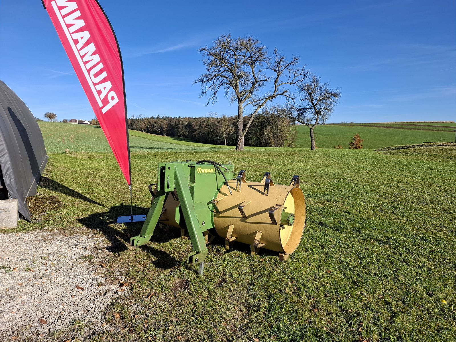 &#34;Krone&#34; Siloverteilerwalze Front-Heck 2