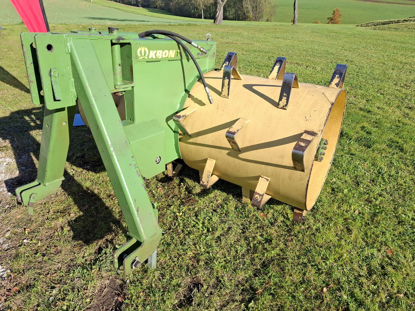 &#34;Krone&#34; Siloverteilerwalze Front-Heck 3