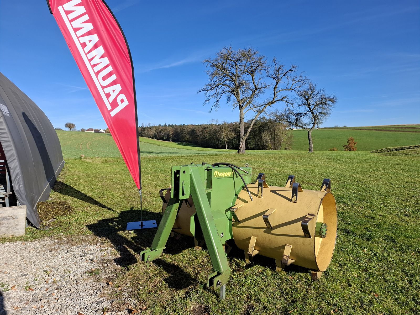 Sonstige "Krone" Siloverteilerwalze Front-Heck