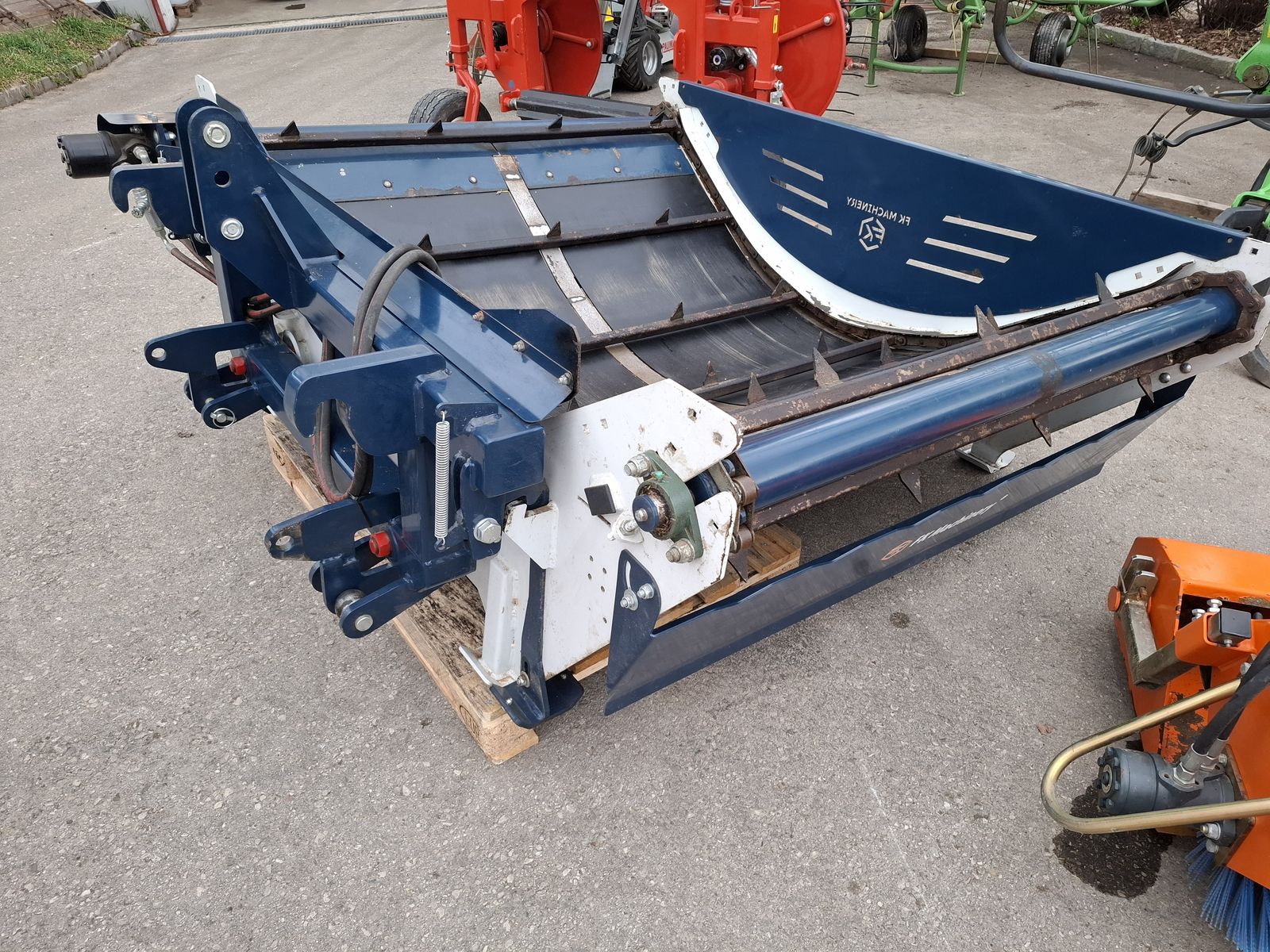 Sonstige FK Machinery Rundballenabroller - Rundballenaufl