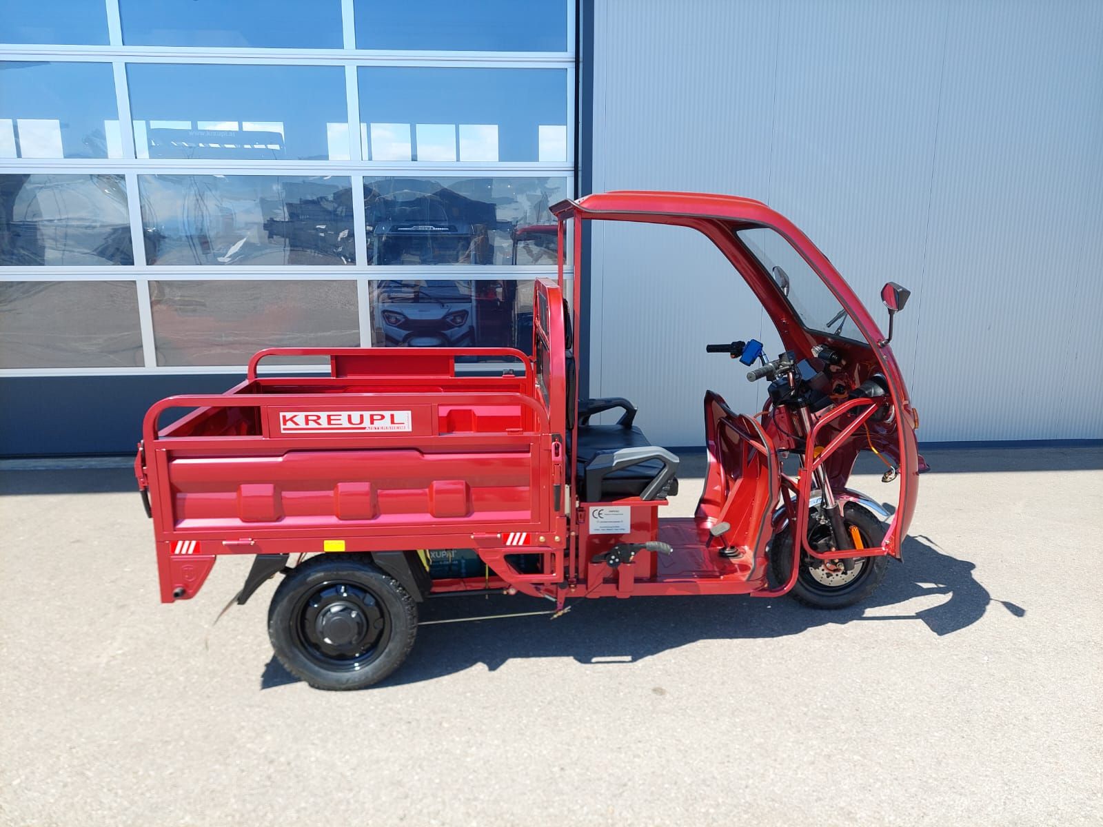 E-Lastendreirad TUK TUK CARGO-L TRIKE mit Dach 3