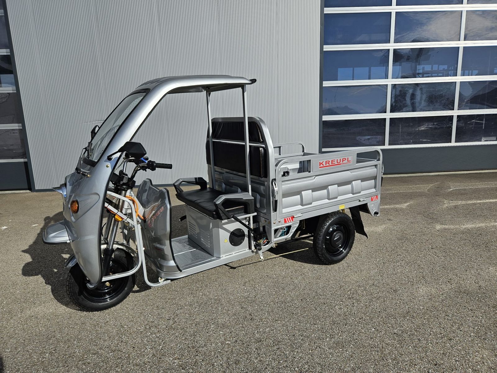 E-Lastendreirad TUK TUK CARGO-L TRIKE mit Dach 3