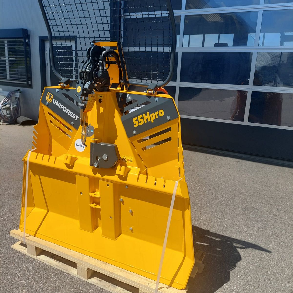 Uniforest Forstseilwinde UNI55HPRO-STOP (1,59 m Schildbr.) 2