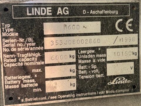 Linde H 60 D
