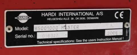 Hardi Master 15m mit Computer HC2500