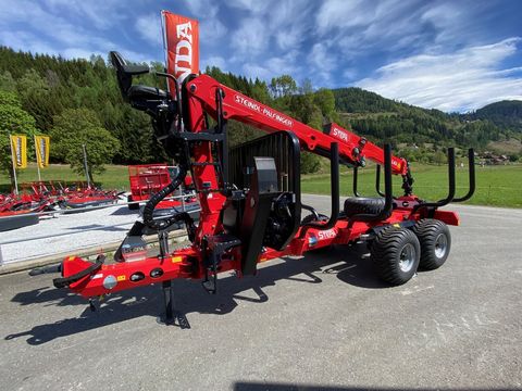 Stepa C 12 Forstanhänger mit FL 6285 Forstkran