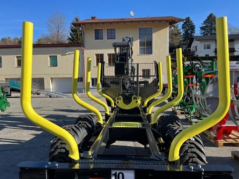 Palms Forstanhänger H10D mit Kran 5.85 - AKTIONSPREIS