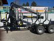 Palms Forstanhänger H10D mit Kran 5.85 - AKTIONSPREIS 