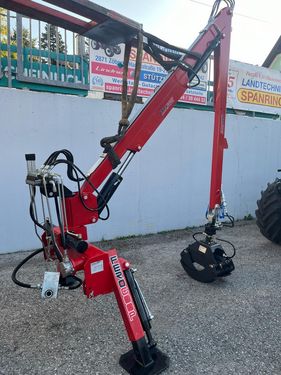 Sonstige Forstkran 5m mit Rotator, Forstzange und Aufstec 