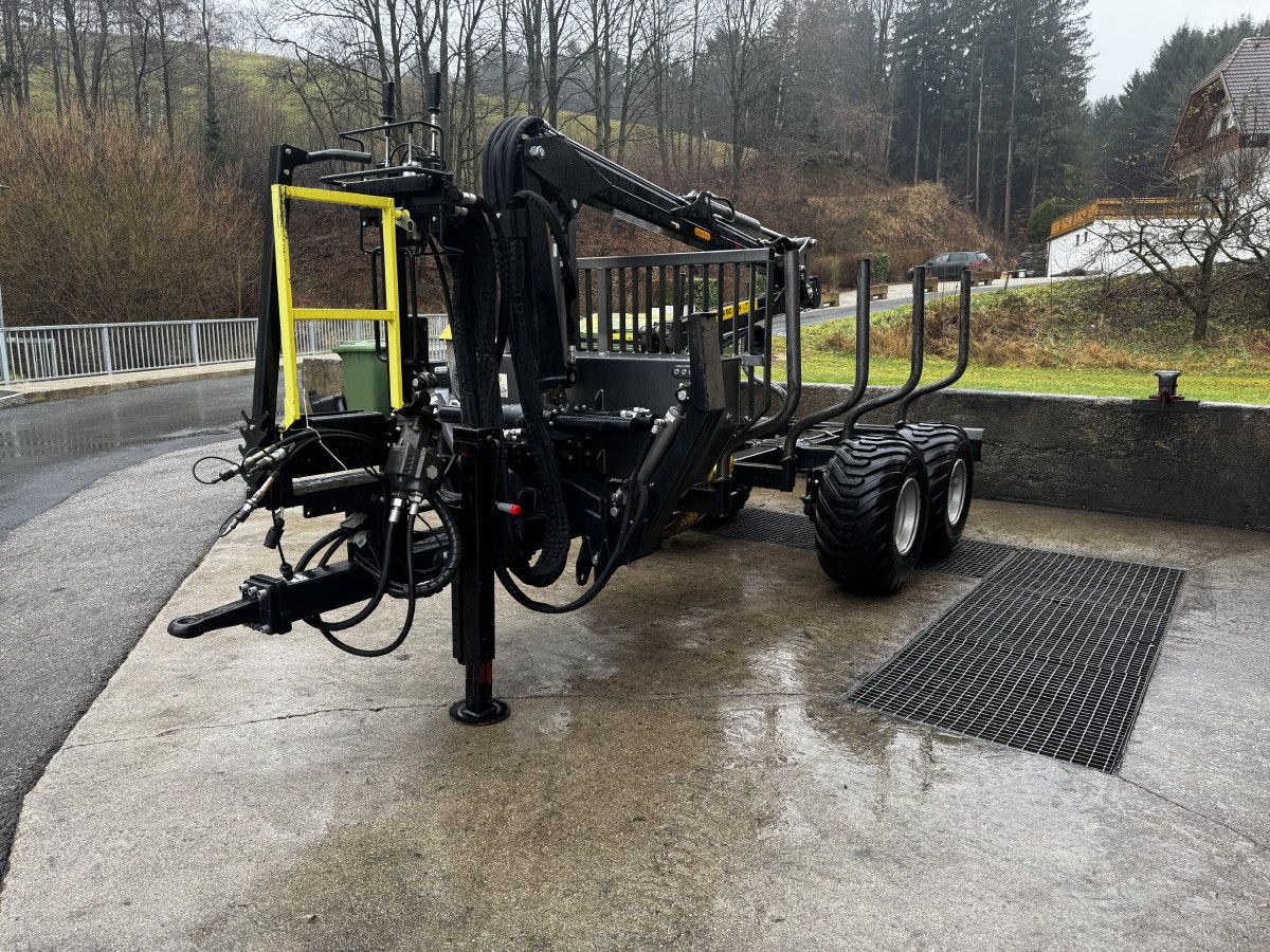 Palms Forstanhänger H6S mit Kran K 2.54 2