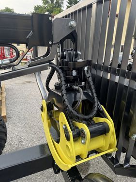 Palms Forstanhänger H6S mit Kran 3.63 1