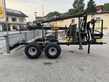 Palms Forstanhänger H6S mit Kran K 3.63
