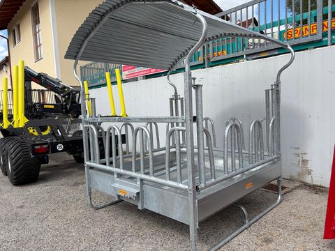 Sonstige Viereckraufe für 12 Fressplätze - Rinder- HERBST