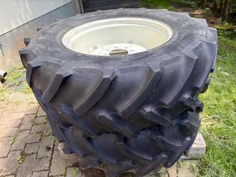 Continental 2 STK. REIFEN  + VERSTELLFELGEN 420/70R28