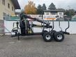 Palms Forstanhänger H10D mit Kran 5,85, Walvoil Prehyd