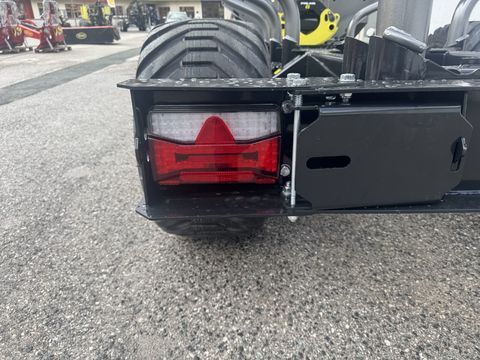 Palms Forstanhänger H10D mit Kran 5,85, Walvoil Prehyd 3