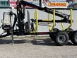 Palms Forstanhänger 8.200 kg Nutzlast + Kran 4.71 