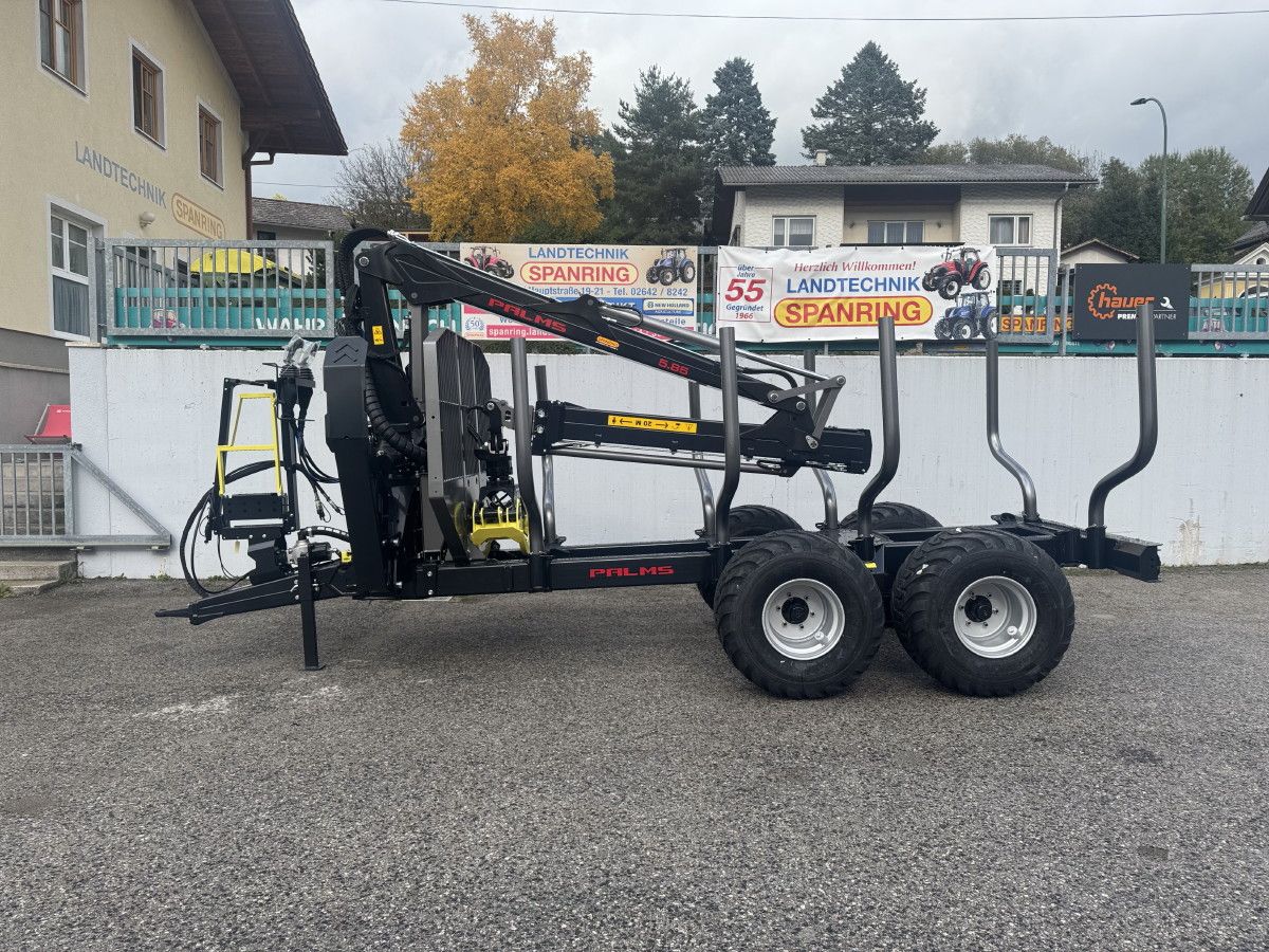 Palms H 10D mit Kran K 5.85, EV, Walvoil Prehydraulik 1