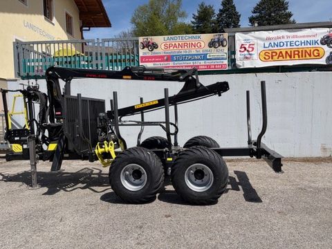 Palms Forstanhänger H6S + Kran K3.63