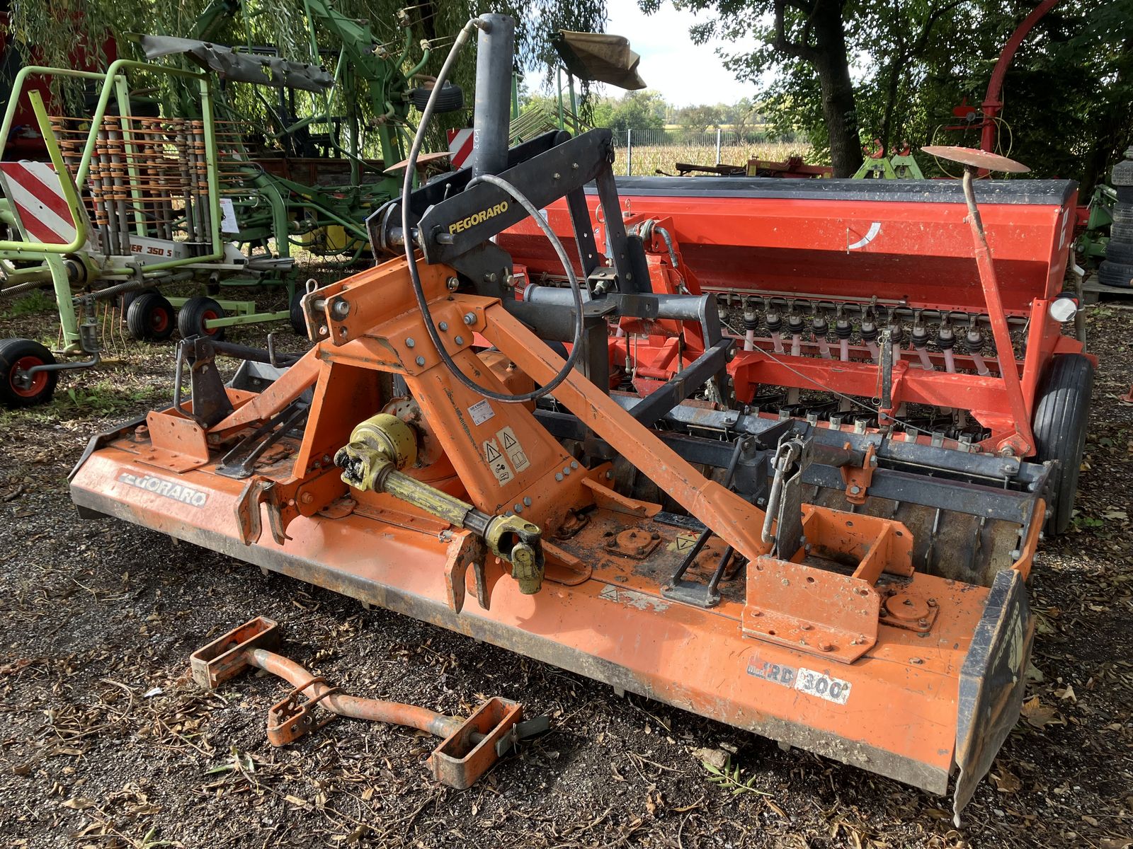 Fort und Pegoraro 3m Kreiselegge und Semo 100 3