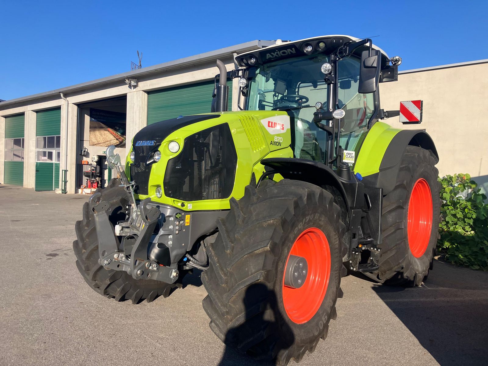 Claas Axion 870 CMATIC CEBIS 1