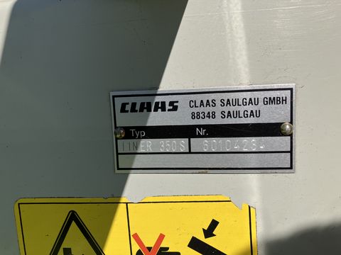 Claas Liner  350 S