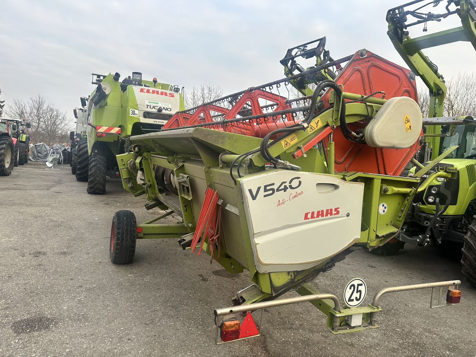 Claas 540 Vario Getreideschneidwerk 2
