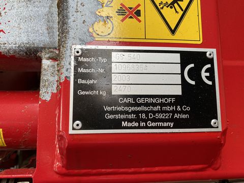 Geringhoff GrainStar 540