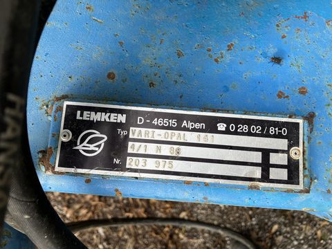 Lemken Vari-Opal 141 