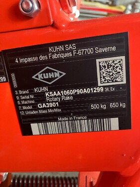 Kuhn GA 3901