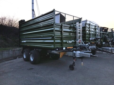 Fliegl TDK 140 VR FOX + hydr. Rückwand 18m³