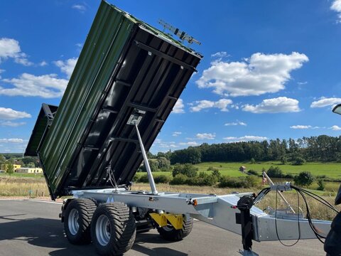 Fliegl TDK 160 FOX + hydr. Rückwand 22m³