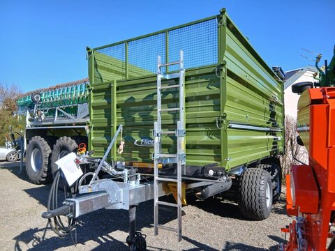 Fliegl TDK 140 VR FOX + hydr. Rückwand 18m³