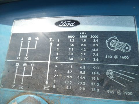 Ford Dexta 2000