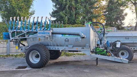 Bauer Vakuumfass V81 mit Bomech Schleppschuhverteiler